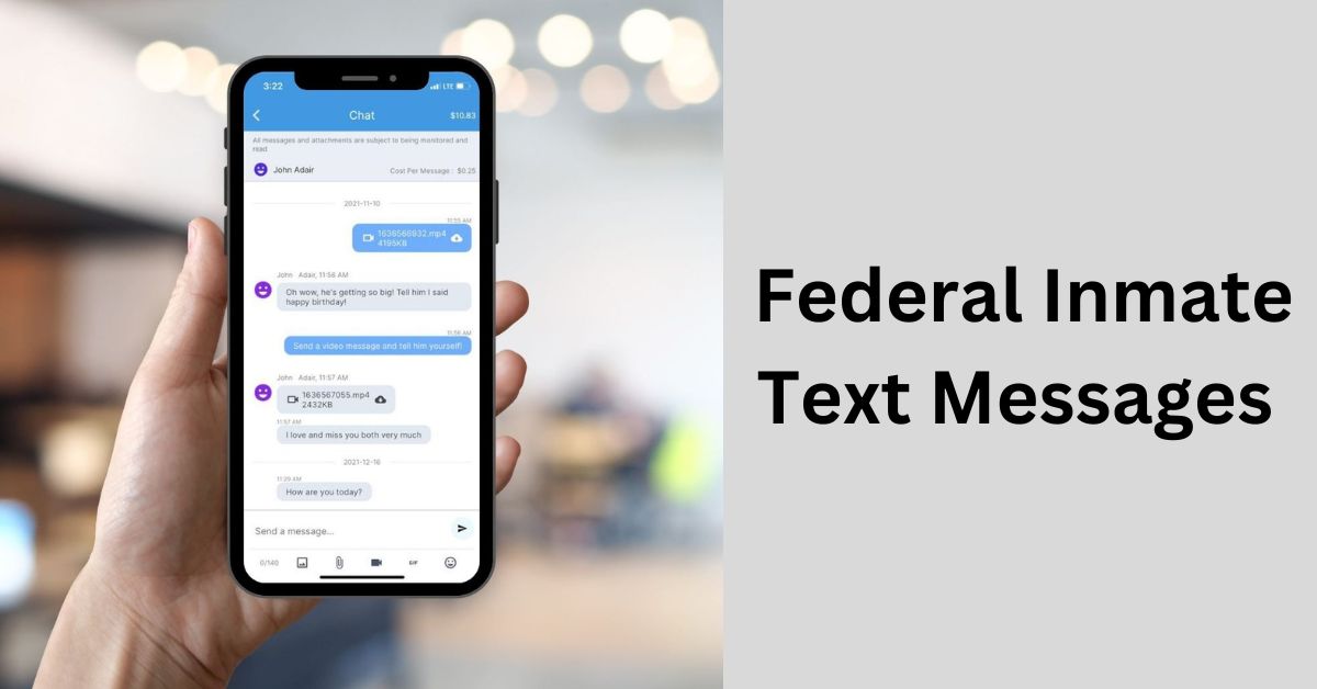 Federal Inmate Text Messages
